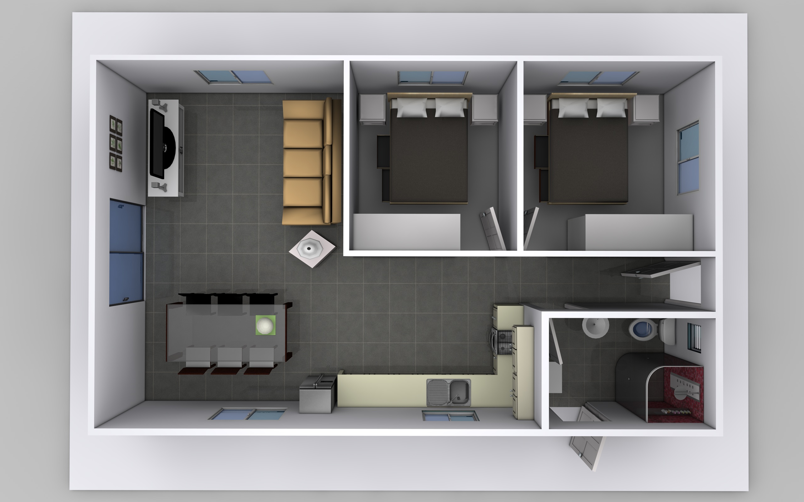 Two Bedroom Granny Flat Plans For Australia